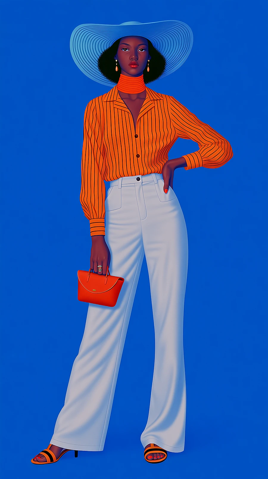 Stylish Individual Portrait
