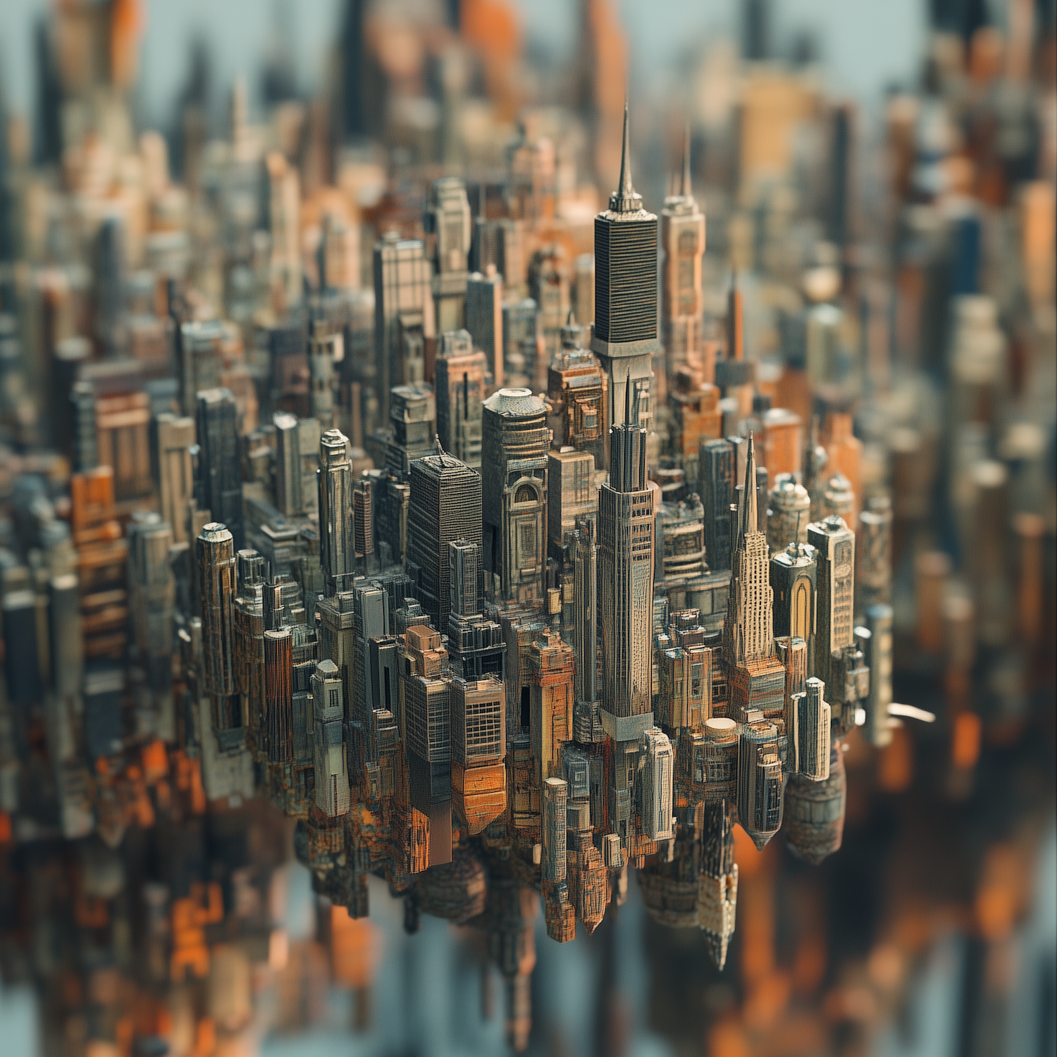 Miniature Cityscape