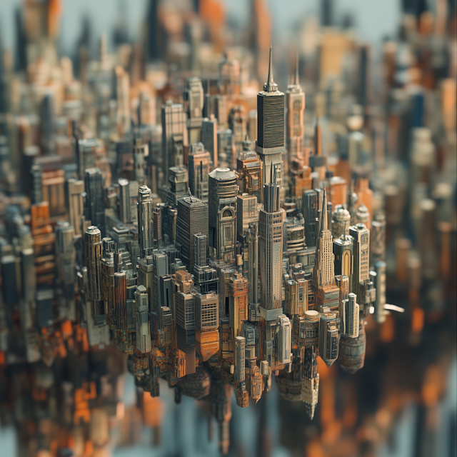 Miniature Cityscape