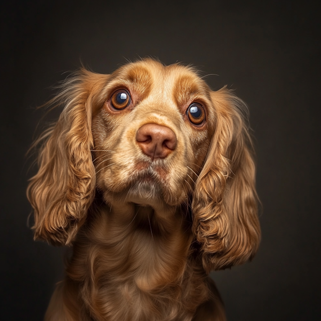 Close-up of a Golden-Brown Dog