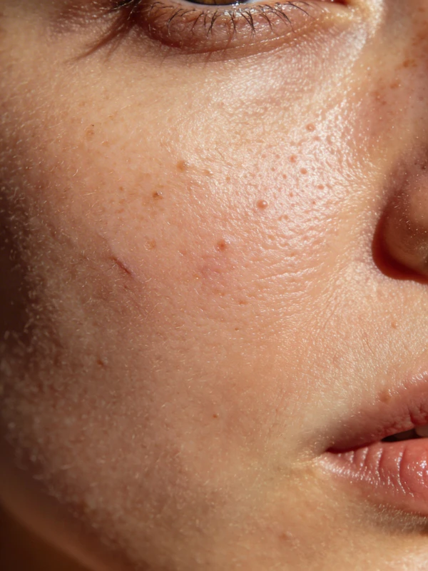 Facial Skin Close-Up