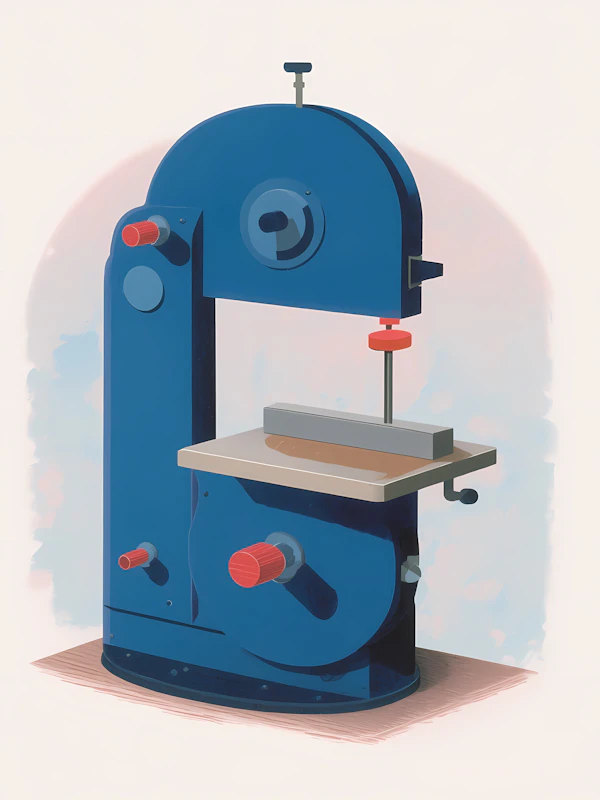 Stylized Bandsaw Art