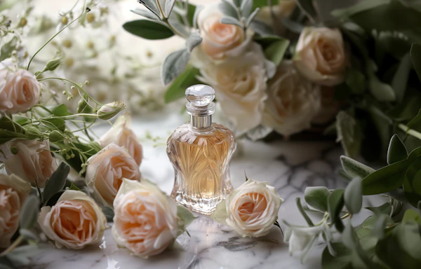 Elegant Perfume Display