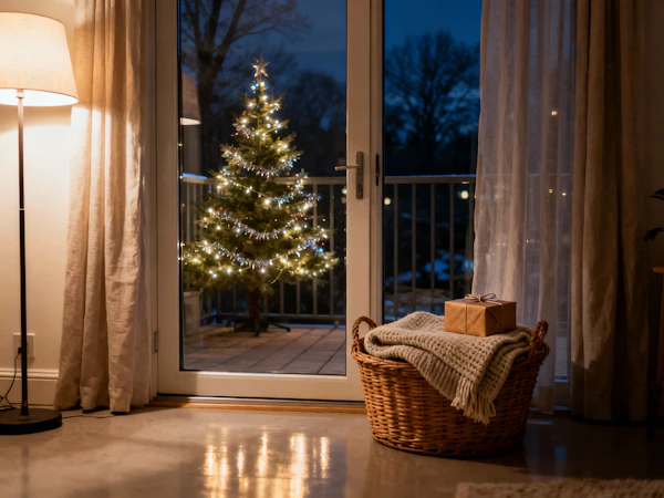 Cozy Christmas Scene