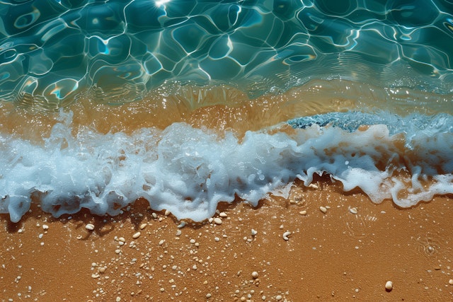 Serene Beach Scene