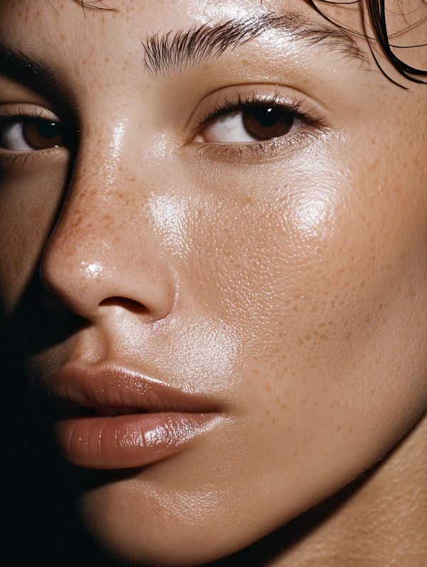 Radiant Face Close-Up