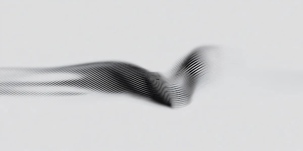 Abstract Wavy Lines