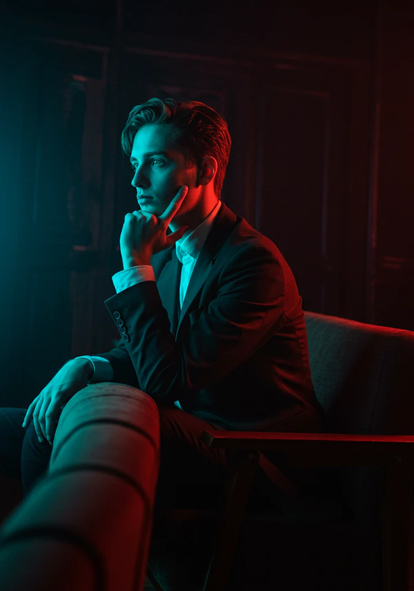 Contemplative Portrait