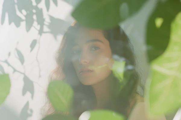 Woman Amidst Greenery