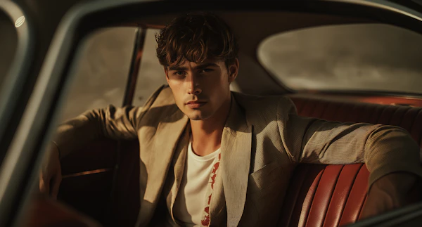 Vintage Car Portrait