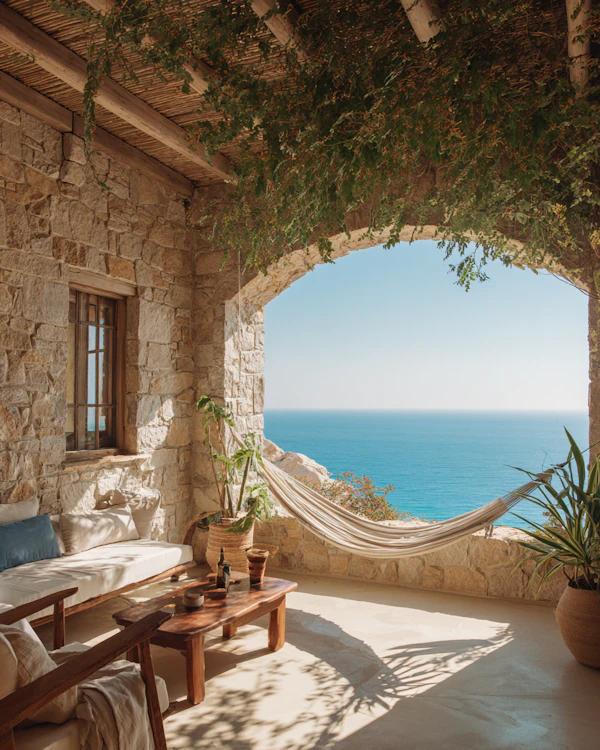 Oceanview Terrace Scene