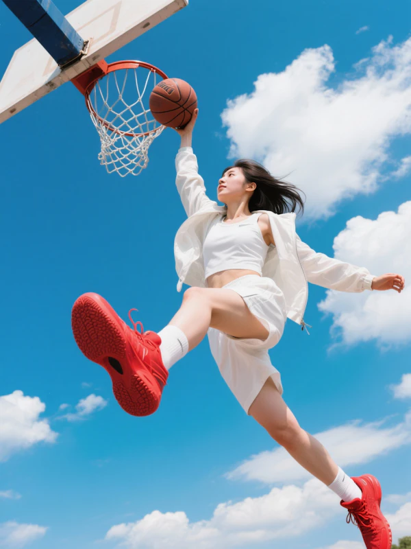 Basketball Dunk Action