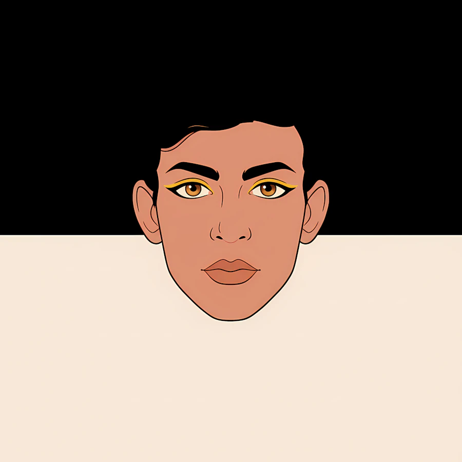 Golden Eyes Portrait