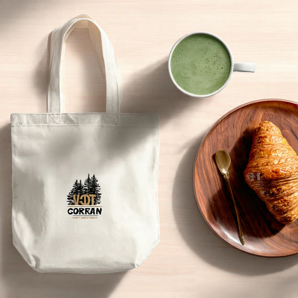 Flat Lay Tote and Treats