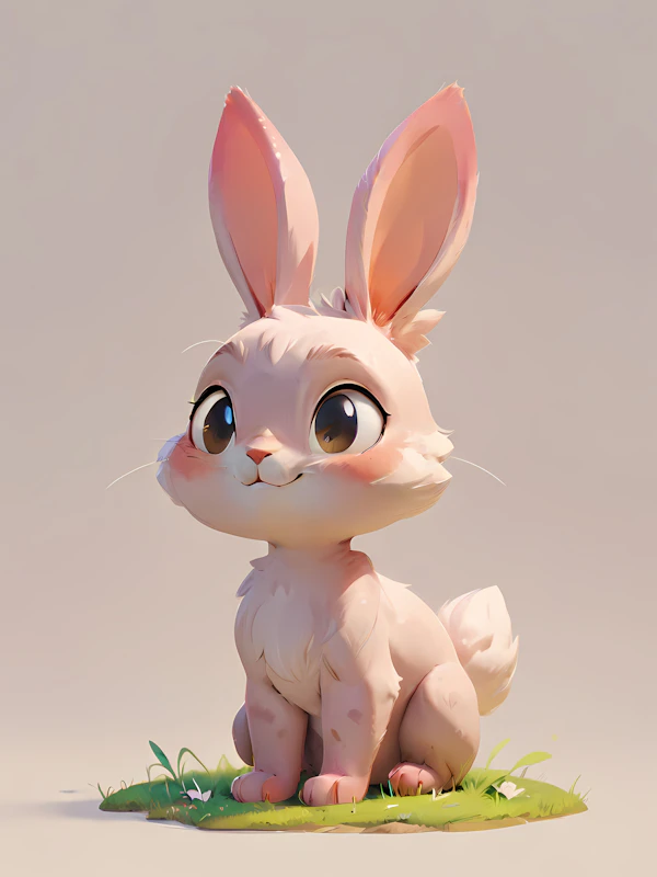 Cartoon Bunny Illustration