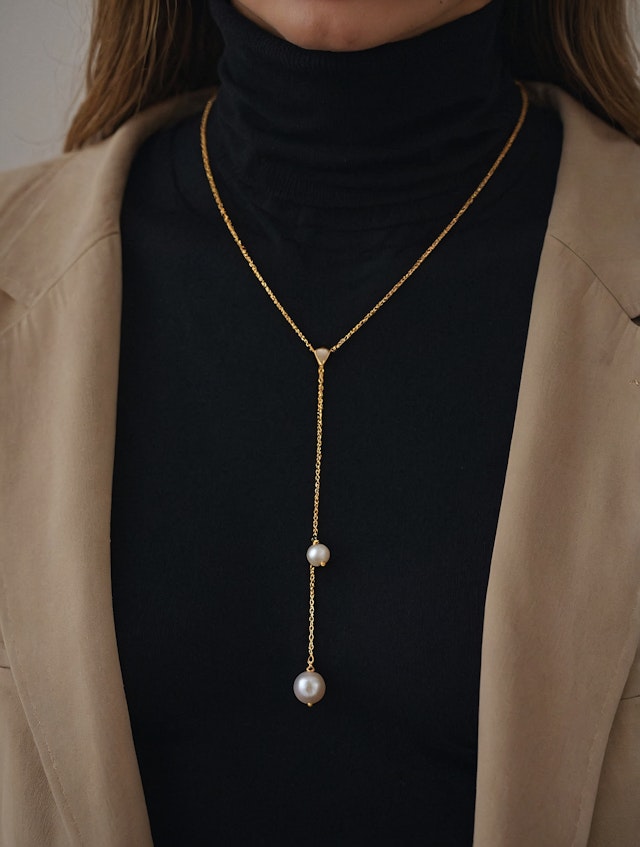 Elegant Necklace Close-Up