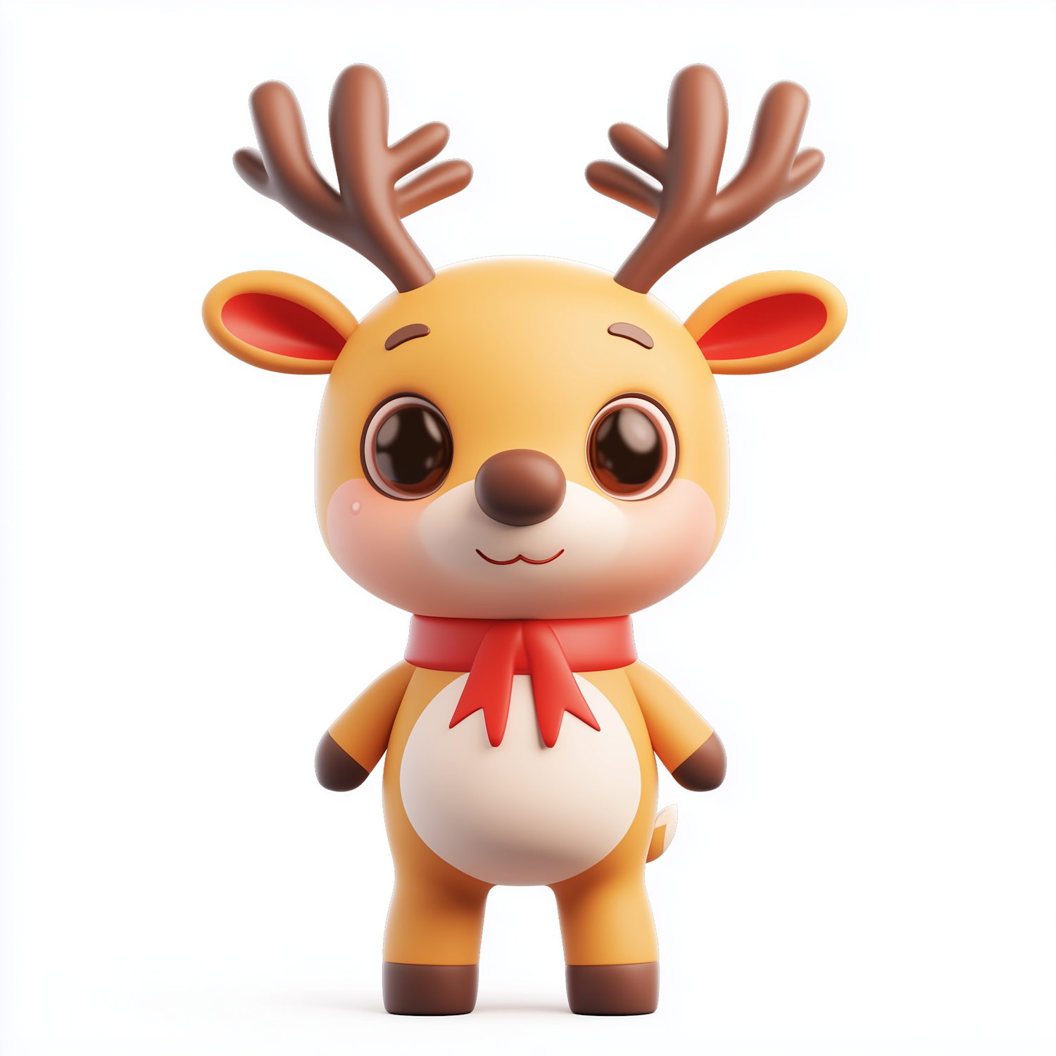 Cartoon Reindeer Character