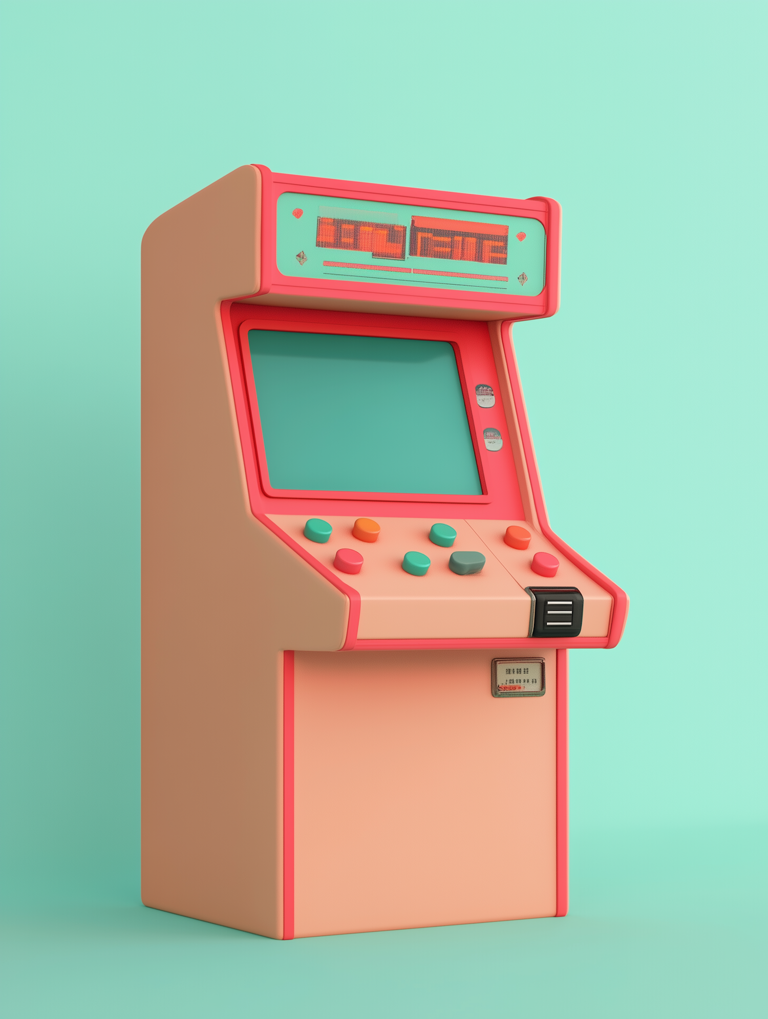 Retro Arcade Machine