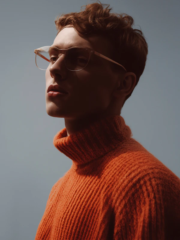 Stylish Portrait of Man