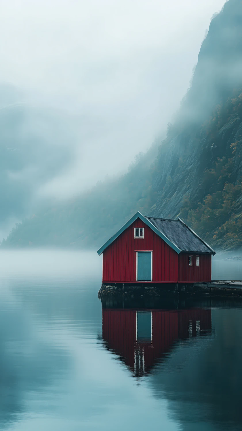 Lake reflection