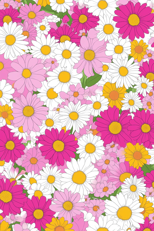Vibrant Flower Illustration
