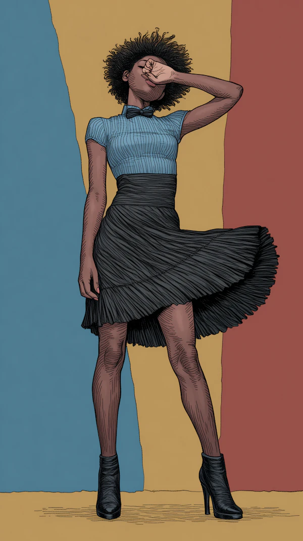 Dynamic Pose Illustration