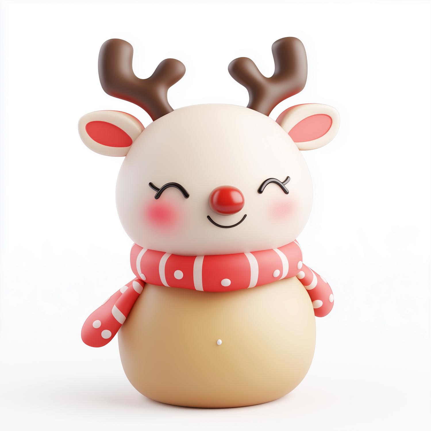 Stylized Reindeer Character