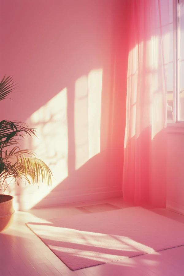 Serene Pink Room