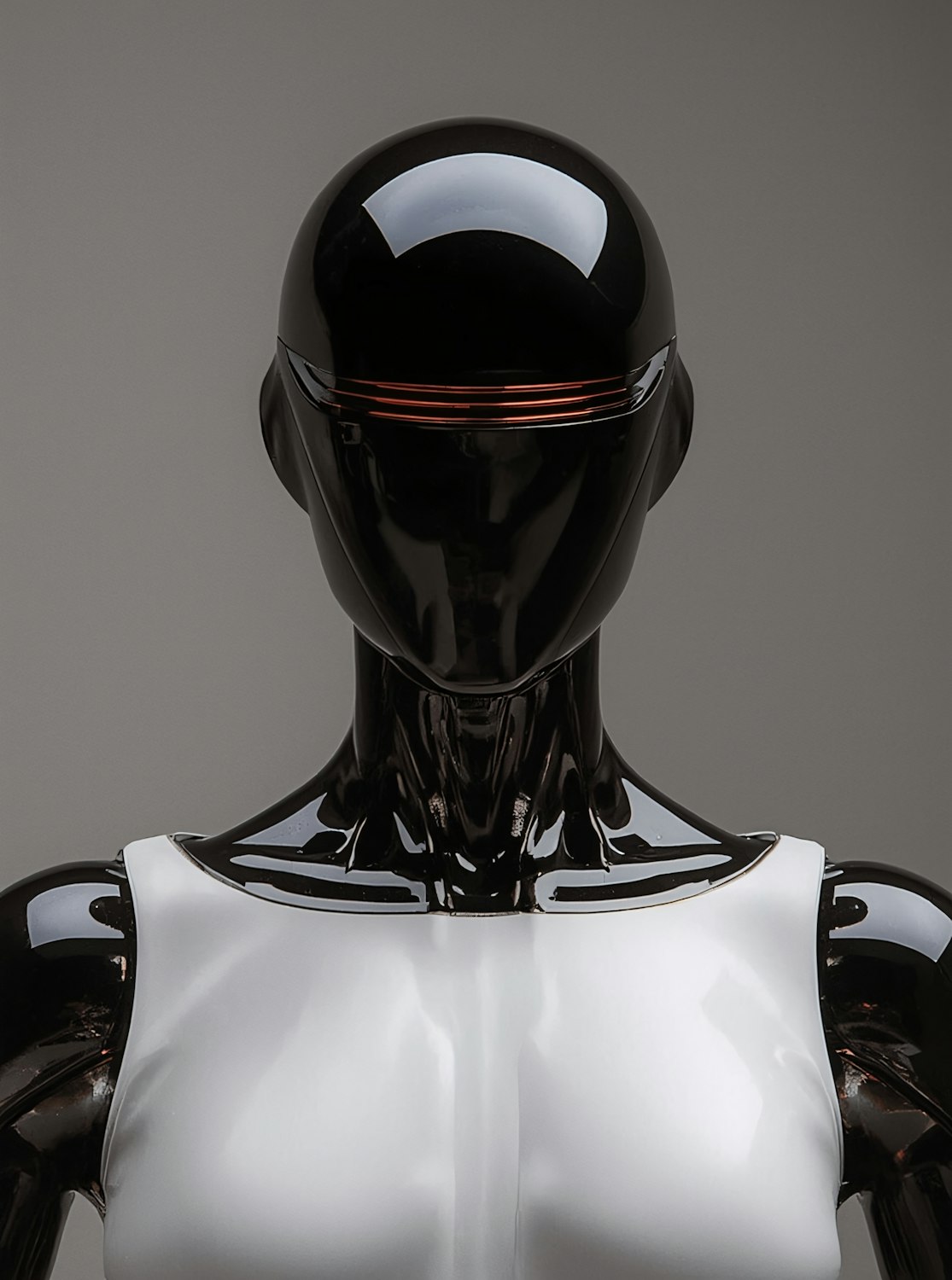 Futuristic Humanoid Robot