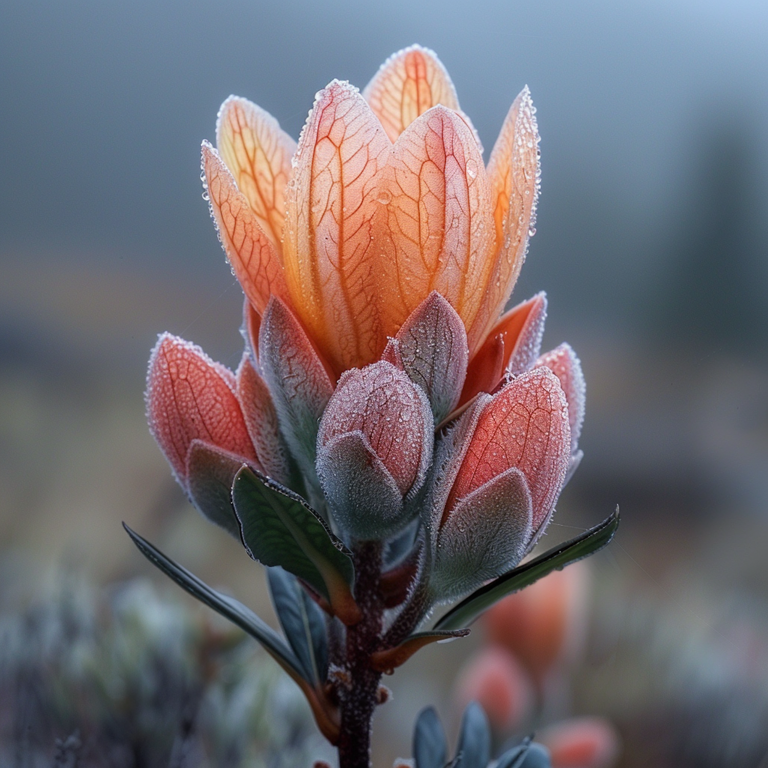 Dew Kissed Rhododendron