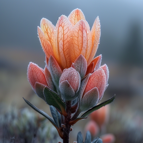 Dew Kissed Rhododendron