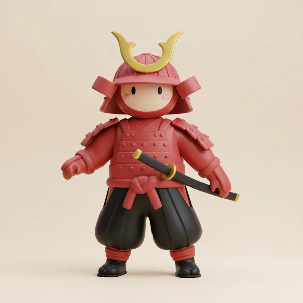 Samurai Character Render