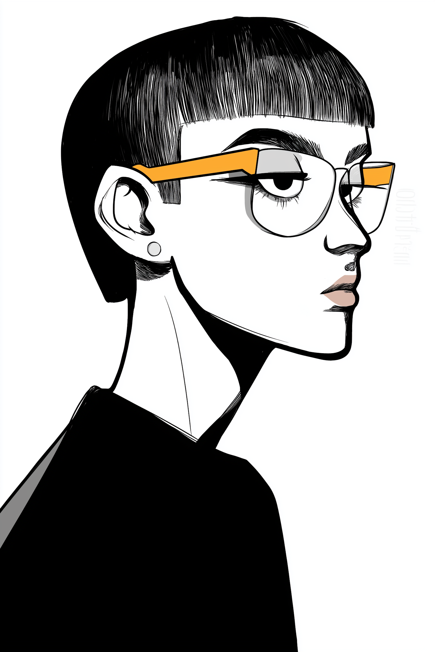 Stylized Modern Portrait