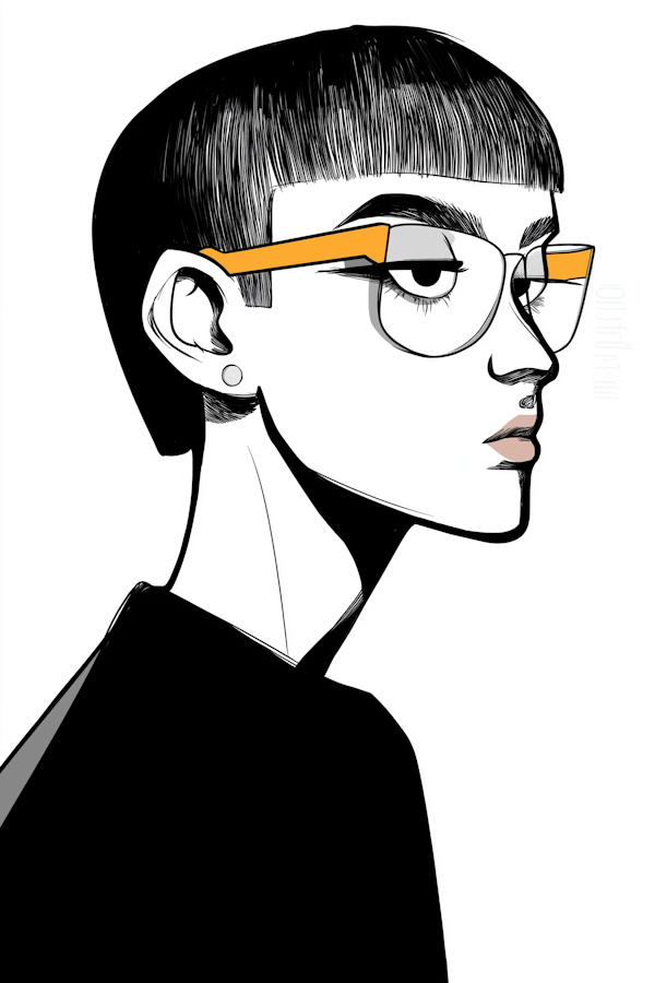 Stylized Modern Portrait