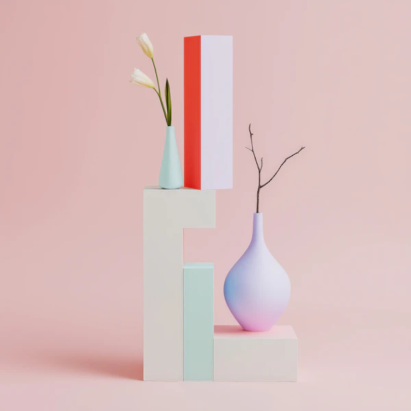 Minimalist Pastel Art