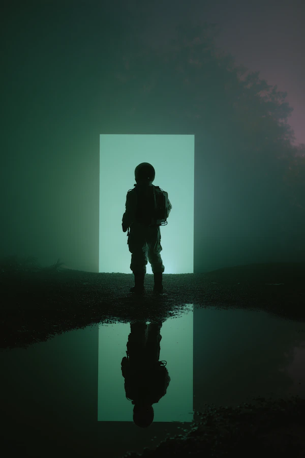 Astronaut and Portal