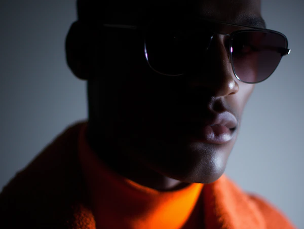 Stylish Portrait Close-Up