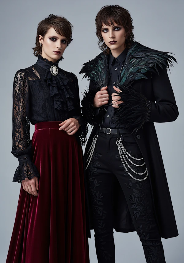 Gothic Fashion Duo