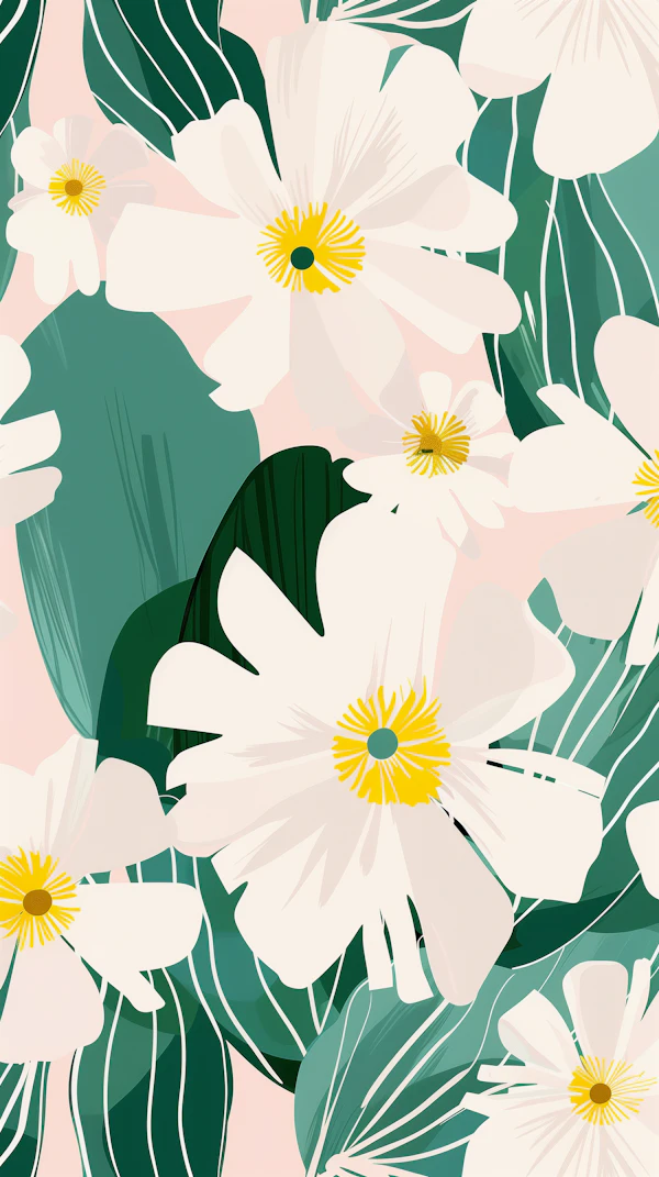 Vibrant Floral Illustration