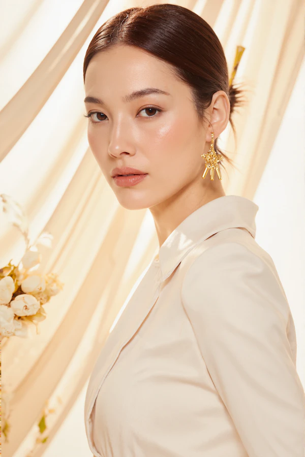Elegant Portrait Close-Up