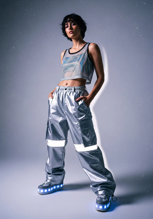 Futuristic Fashion Pose