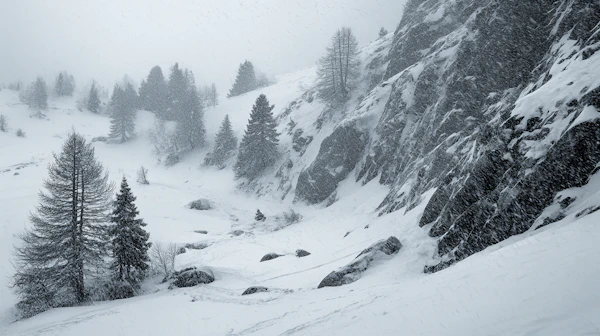 Serene Winter Landscape
