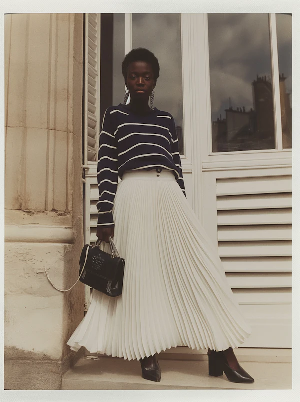 Fashionable Woman by the Window
