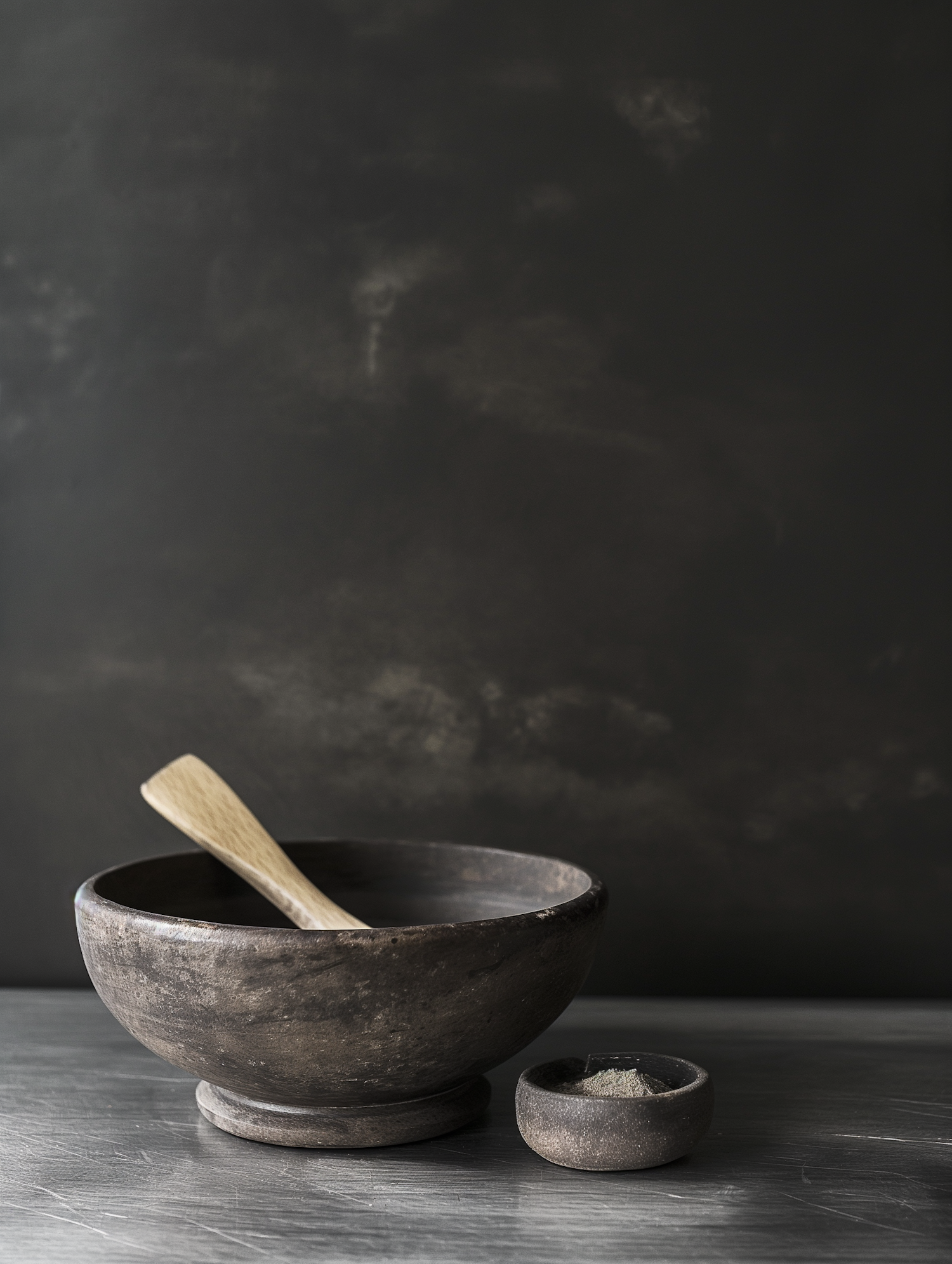 Rustic Ceramic Bowls Still Life