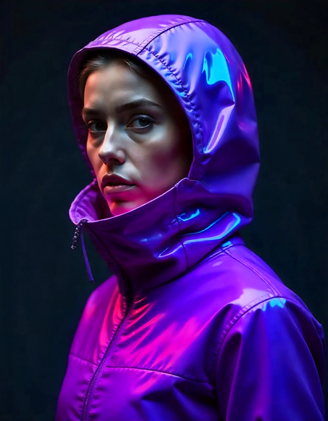 Futuristic Fashion Portrait