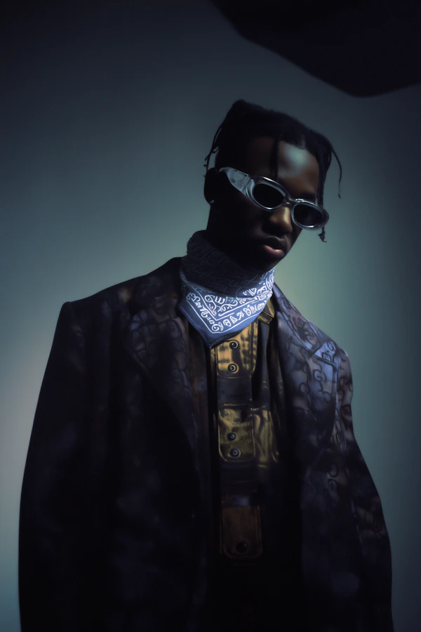 Stylish Futuristic Portrait