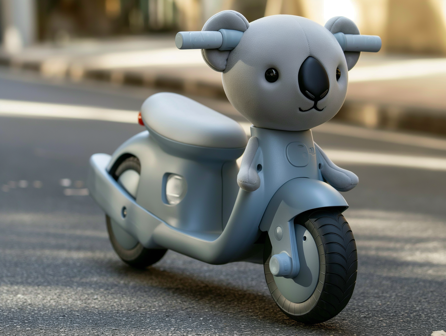 Whimsical Koala-Themed Scooter