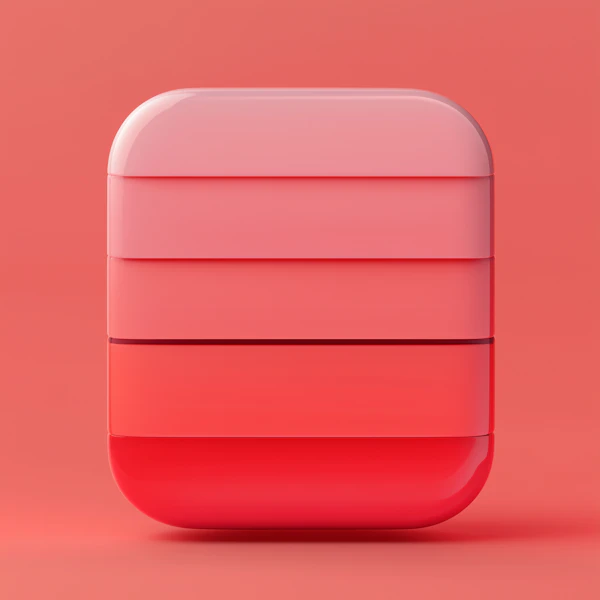 Gradient 3D Object