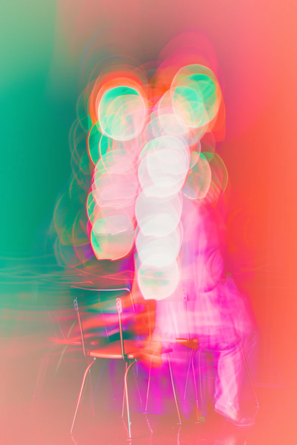 Abstract Neon Dreamscape