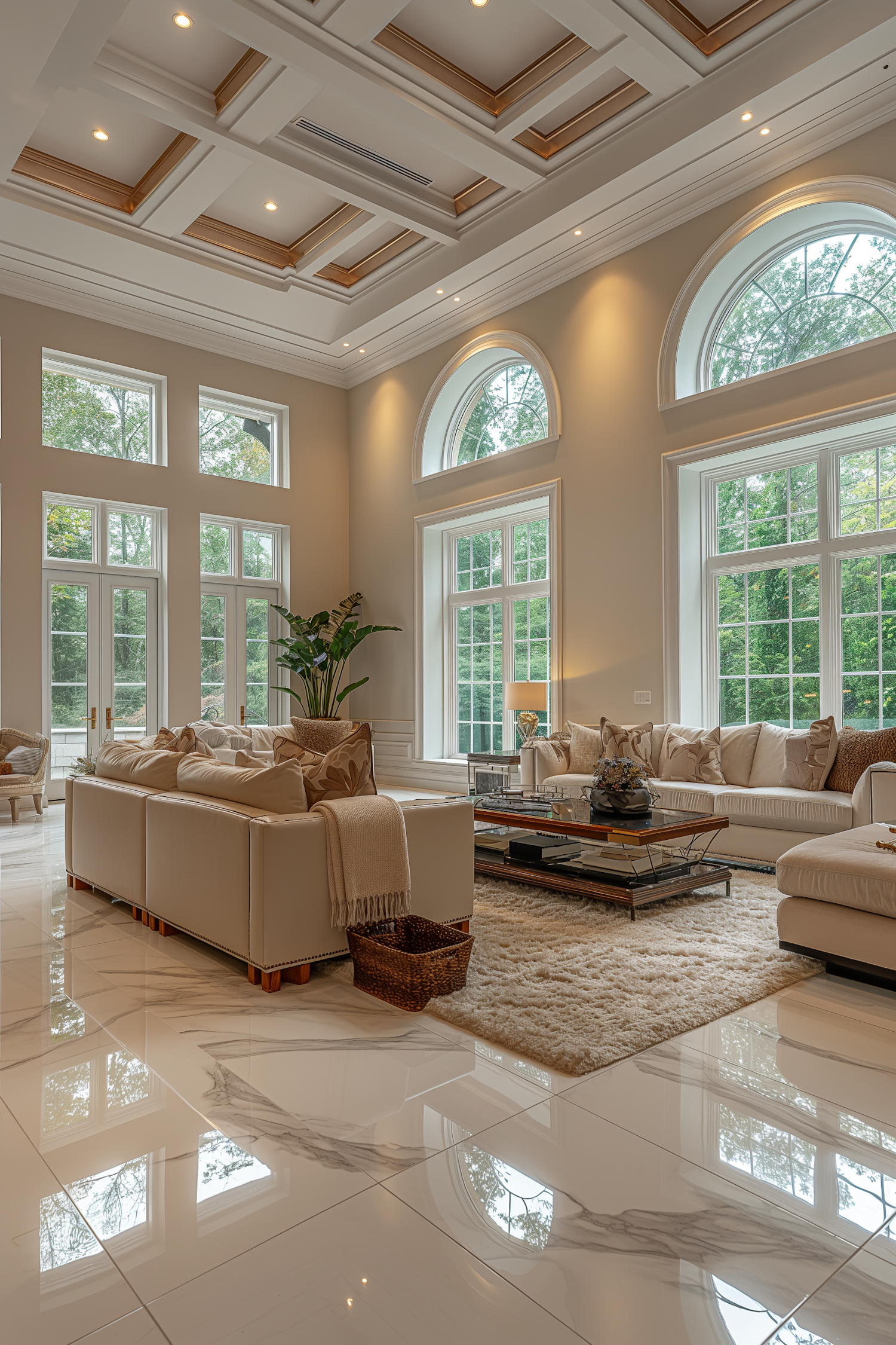 Luxurious Living Room Interior